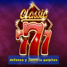 defensa y justicia palpites